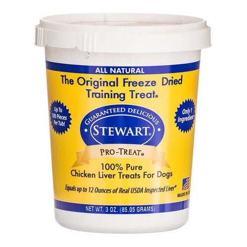 Stewart Pro-Treat Freeze Dried Chicken Liver 3 Oz
