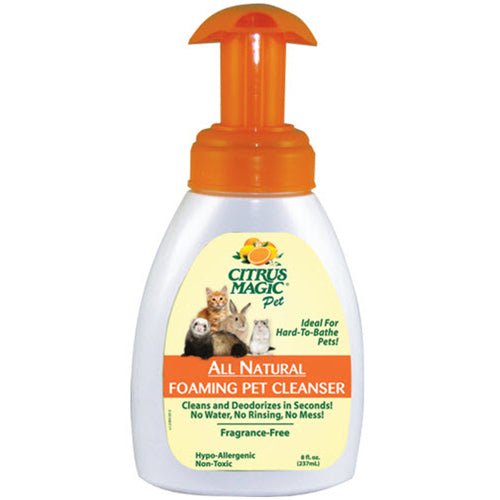 Citrus Magic Foaming Pet Cleanser, 8 Oz