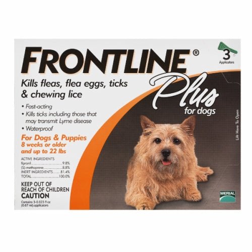 Frontline Plus for Dogs, 3 Count