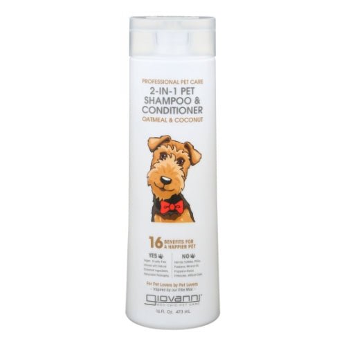 Giovanni Oatmeal Coconut Pet Shampoo Conditioner