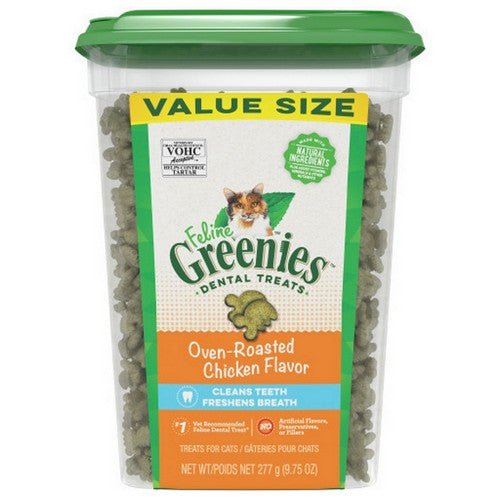 Greenies Feline Dental Treats Oven Roasted Chicken