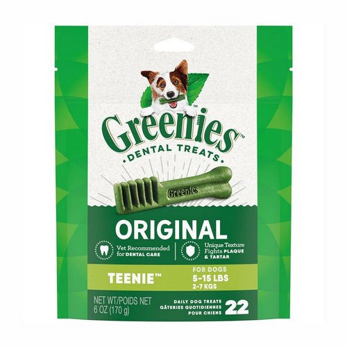 Greenies Original Teenie Dog Treats 6 Oz