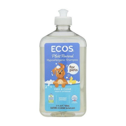 Hypoallergenic Fragrance-Free Dog Shampoo 17 Oz
