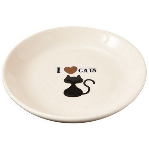 I Love Cats Saucer, 5 in
