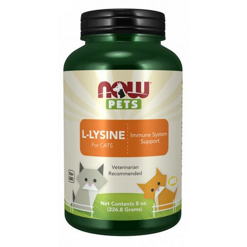 Now Foods L-Lysine for Cats 8 oz