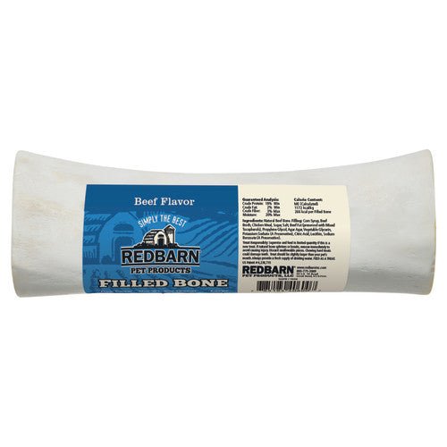 Redbarn Filled Bone Dog Treat, Beef 5 Oz