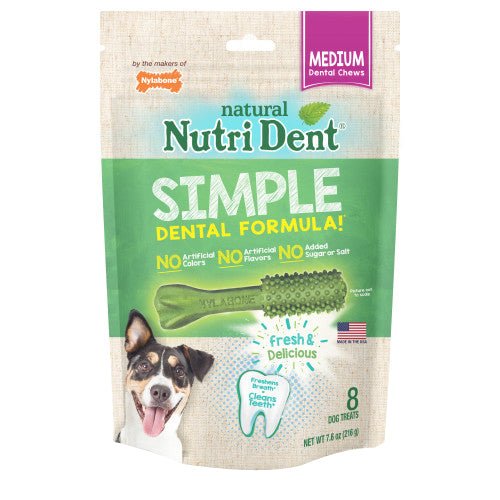 Nylabone Nutri Dent Natural Dental Chew Treats