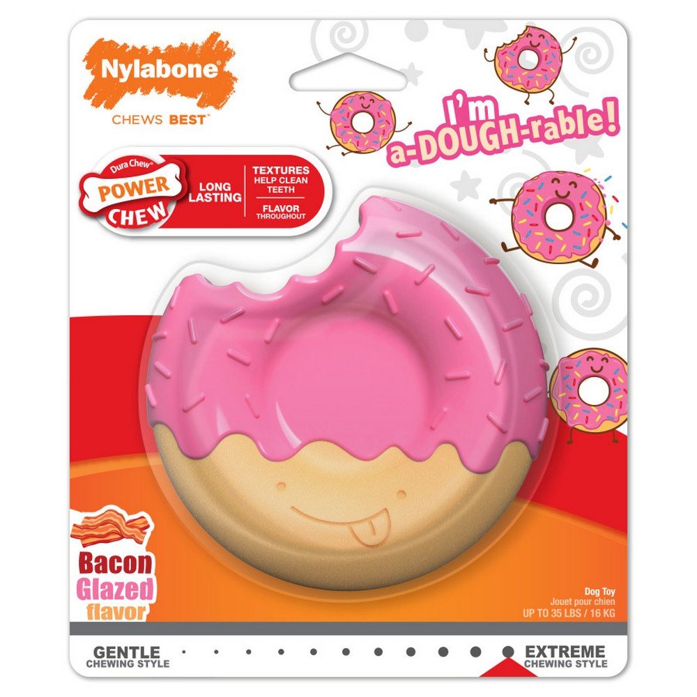 Nylabone Power Chew Donut Dog Toy