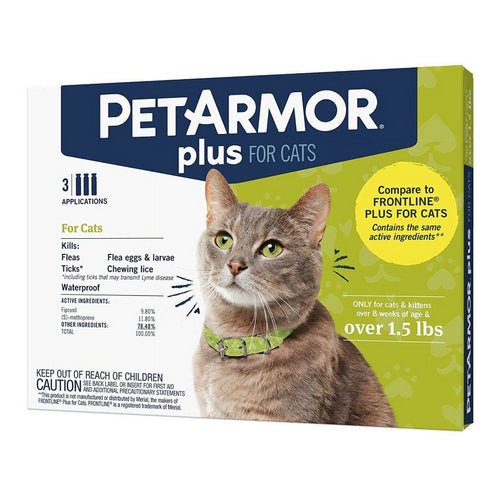 PetArmor Plus Flea and Tick Treatment for Cats