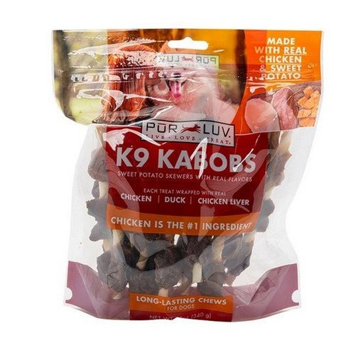 Pur Luv K9 Kabobs Sweet Potato Chicken