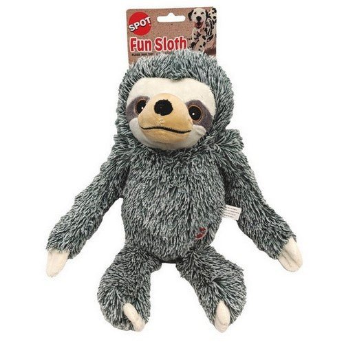 Spot Fun Sloth Plush Dog Toy 13