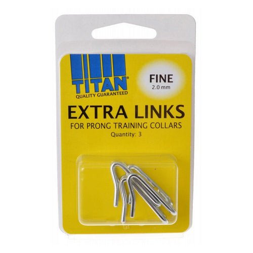 Titan Extra Links for Prong Collars - 3 Count