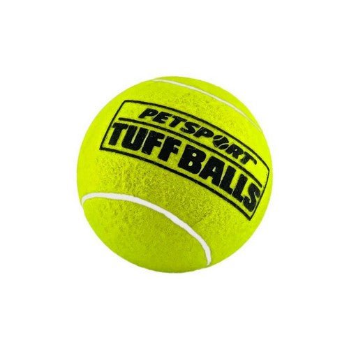 Tuff Ball Dog Toy - Yellow, 12 Pack