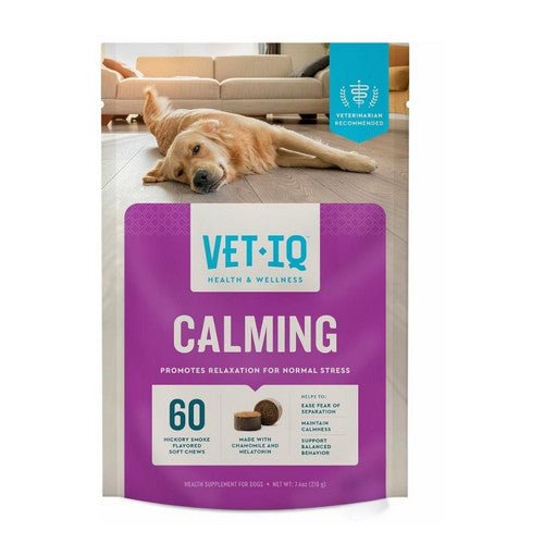 Vet IQ Calming Dog Chews, 60 Count