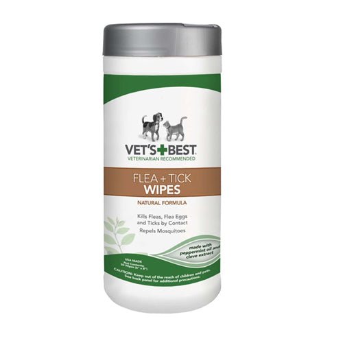 Vet's Best Flea & Tick Wipes, 50 Count