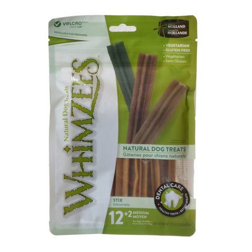 Whimzees Natural Dental Care Stix 14 Pack