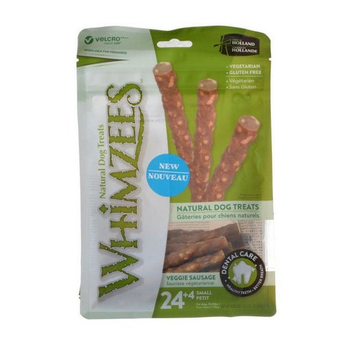 Whimzees Veggie Sausage Sticks 28 Pack