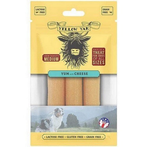 Yellow Yak Cheese Medium Density Chew 4.5 Oz